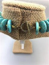 Load image into Gallery viewer, Turquoise Accordion Laced