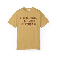 Load image into Gallery viewer, Dear Ancestors - Heritage Representation T-shirt (Brown)