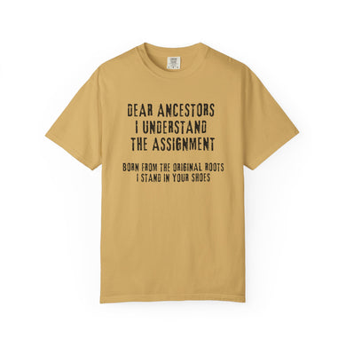 Dear Ancestors Born from the Original Roots (Black)
