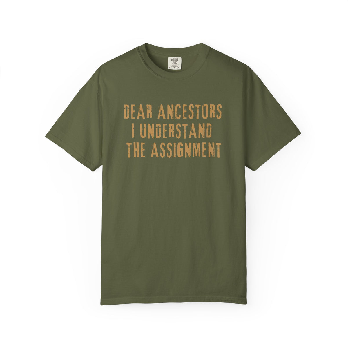 Dear Ancestors, I Understand the Assignment