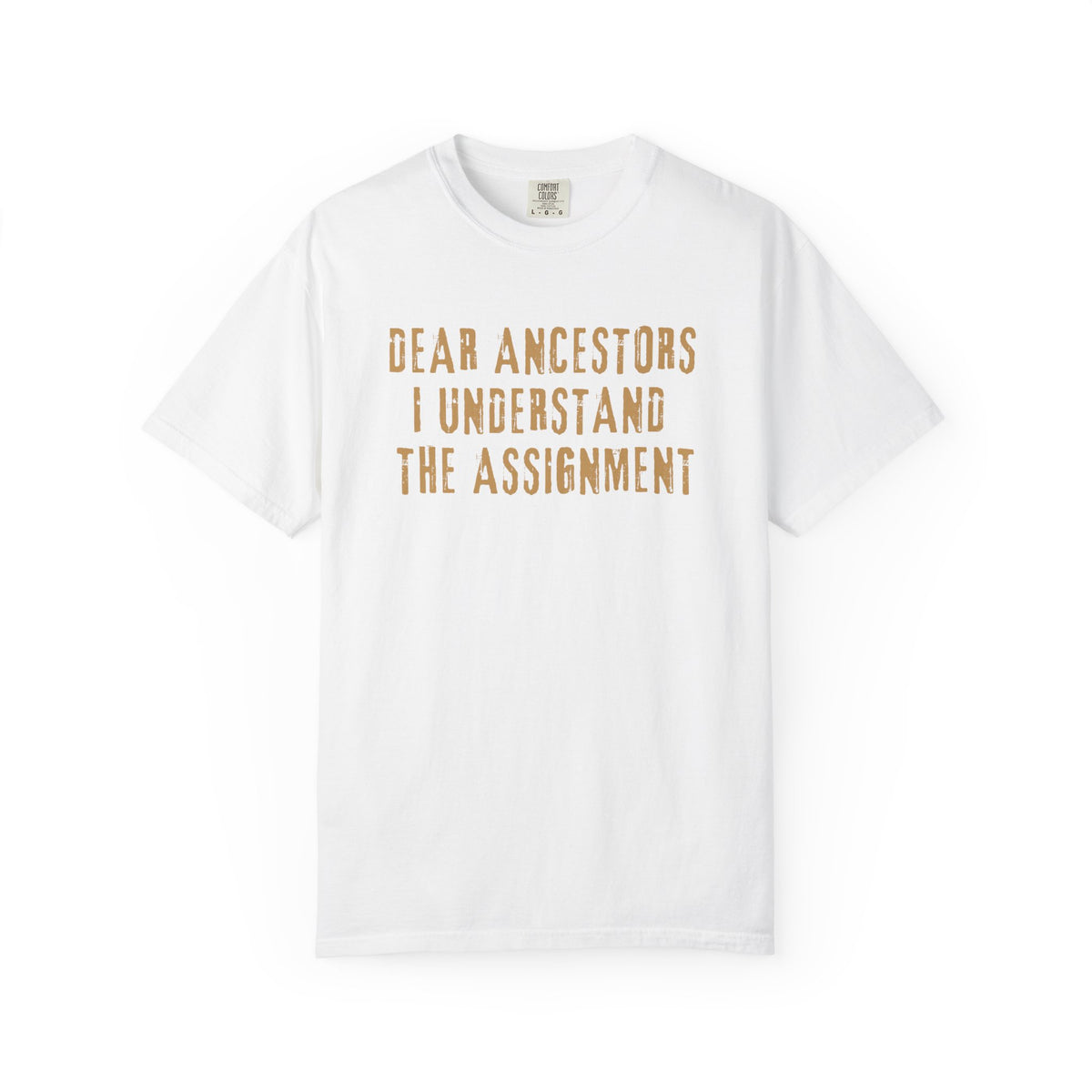 Dear Ancestors, I Understand the Assignment