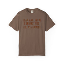 Load image into Gallery viewer, Dear Ancestors - Heritage Representation T-shirt (Brown)