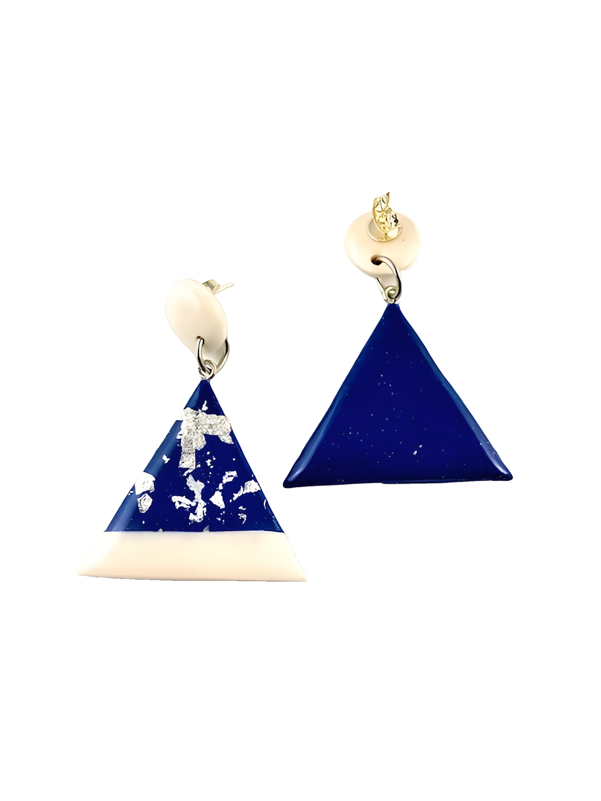 Silver Triangle Flakes