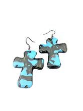 Load image into Gallery viewer, Cross Earrings