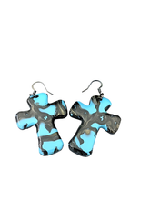 Load image into Gallery viewer, Cross Earrings