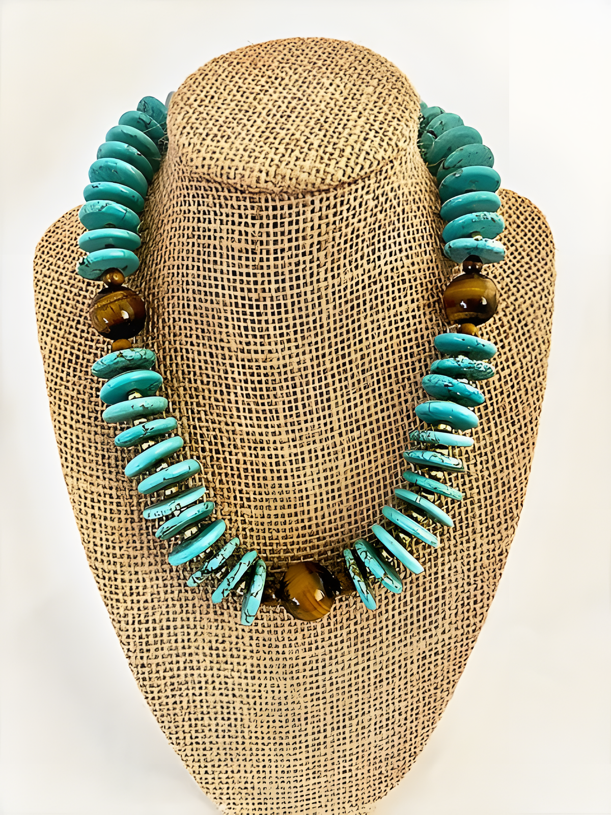 Turquoise Accordion Laced