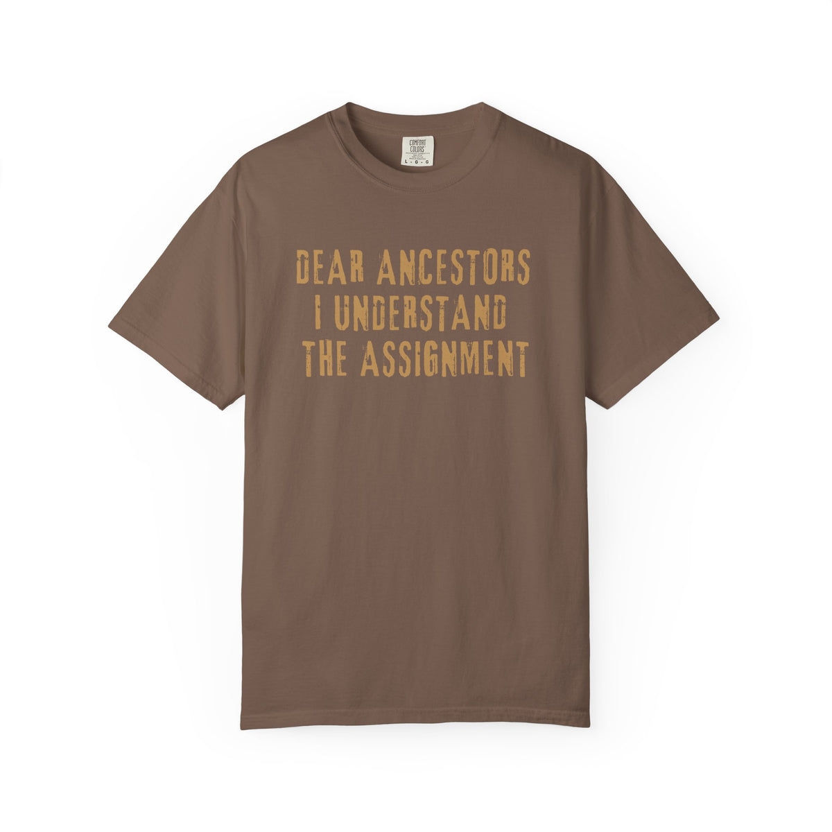 Dear Ancestors, I Understand the Assignment