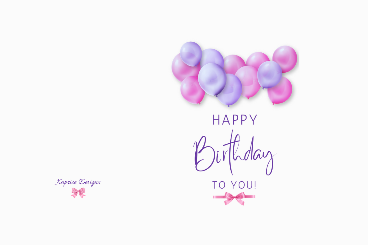 Happy Birthday To You!