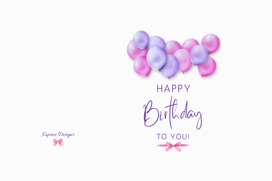 Happy Birthday To You!
