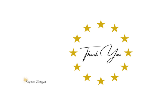 Thank You Gold Stars