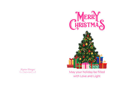 Merry Christmas Tree & Gifts
