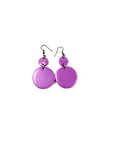 Load image into Gallery viewer, Purple Sky Earrings