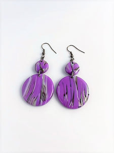 Purple Sky Earrings