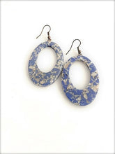 Load image into Gallery viewer, Lavender Bits&#39; n Pieces Hoops