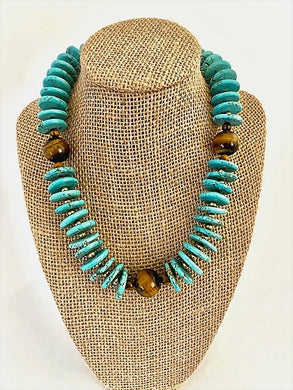 Turquoise Accordion Laced
