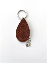 Load image into Gallery viewer, Silver Cat Keychain