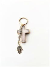 Load image into Gallery viewer, Gold Cross Keychain